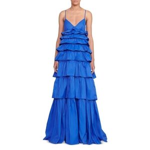 Staud Rylie Tiered Maxi Dress